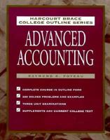 College Outline: Advanced Accounting (Harcourt Brace College Outline Series) 0156015102 Book Cover