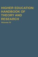 Higher Education: Handbook of Theory and Research, Volume XI 0875861156 Book Cover