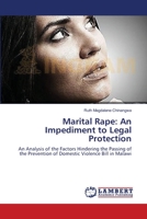 Marital Rape: An Impediment to Legal Protection 3659336467 Book Cover