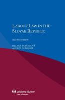 Labour Law in the Slovak Republic 904115423X Book Cover