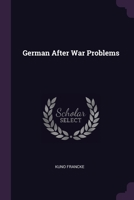 German After War Problems 1379041252 Book Cover