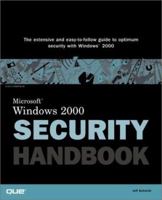 Microsoft Windows 2000 Security Handbook 0789719991 Book Cover