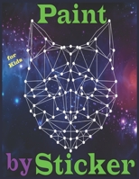 Paint by Sticker For Kids: Beautiful Geometric Animals Create Pictures One Sticker at a Time! B08C8R9RDJ Book Cover