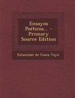 Ensayos Poéticos... 1270901591 Book Cover