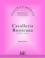 OperEnsemble12, Cavalleria Rusticana (P.Mascagni): Reduced Score 154633033X Book Cover