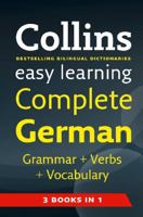 Easy Learning Complete German Grammar, Verbs and Vocabulary (3 books in 1) (Collins Easy Learning German) 0008141789 Book Cover