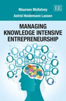 Managing Knowledge Intensive Entrepreneurship 1781005516 Book Cover