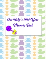 Our Baby's First Year Memory Book 1710429704 Book Cover