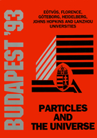 Particles and the Universe - Proceedings of the Johns Hopkins Workshop on Current Problems in Particle Theory 17 9810218001 Book Cover