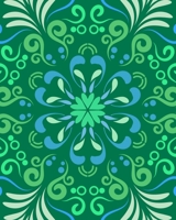 Mandala 2021 Daily Planner with Sudoku a Day: Green Blue Bohemian Planning by Day Calendar Jan-Dec 2021 B08K3Q1CD6 Book Cover