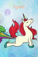 Agenda Semainier Universel « Licorne »: Agenda perpétuel et prise de notes avec couverture et intérieur « Licorne » N°8 - 56 semaines avec des pages ... Semainier Licorne A5) (French Edition) 1712484249 Book Cover