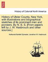 History of Ulster County, New York 1880 1241337373 Book Cover