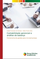 Contabilidade gerencial e análise de balanço 6139692490 Book Cover