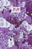 2020 Weekly & Monthly Planner: January 1, 2020 - December 31, 2020 | Priorities and To Do Column | Goals Setting Page | Purple Tulip (Flowery Floral) 1691608696 Book Cover