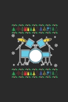 Christmas Drums: Graph Paper Notebook (6 x 9 - 120 pages) Christmas Themed Notebook for Daily Journal, Diary, and Gift 1700663569 Book Cover