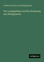Die Lymphgefässe und ihre Beziehung zum Bindegewebe 3388467978 Book Cover