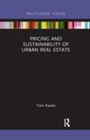 Pricing and Sustainability of Urban Real Estate 1138339490 Book Cover