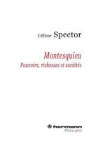Montesquieu: Pouvoirs, richesses et sociétés (HR.HERM.PHILO.) (French Edition) 2705680241 Book Cover