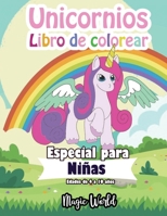 Unicornios libro de colorear especial para ni?as edades de 4 a 10 a?os: Unicorns little pony 25 dibujos para colorear B08JB7GDY8 Book Cover