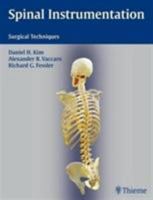 Spinal Instrumentation: Surgical Techniques 313141331X Book Cover