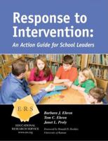 Response to Intervention: An Action Guide for School Leaders 1931762848 Book Cover