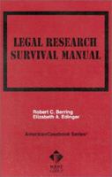 Berring's Legal Research Survival Manual (American Casebook Series and Other Coursebooks) 0314264000 Book Cover
