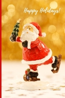 Happy Holidays!: Lined Notebook Journal, 120 pages, A5 sized 1694319539 Book Cover