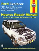Haynes Ford Explorer 1991 thru 1999 (Haynes Repair Manuals) 1563923548 Book Cover