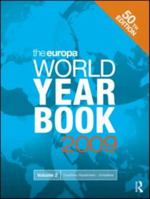 The Europa World Year Book 2009 1857435427 Book Cover