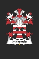 Meldzinski: Meldzinski Coat of Arms and Family Crest Notebook Journal (6 x 9 - 100 pages) 1691042714 Book Cover