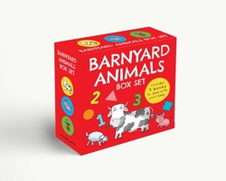 The Barnyard Animals Box Set: ?My First Board Book Library 1646433254 Book Cover