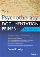 The Psychotherapy Documentation Primer 0471289906 Book Cover