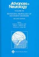 Behavioral Neurology of Movement Disorders (Advances in Neurology) 0781751691 Book Cover