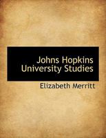 Johns Hopkins University Studies 0530391910 Book Cover