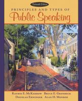 Principles and Types of Public Speaking (15th Edition) 0205456219 Book Cover