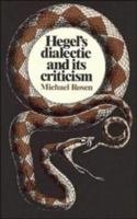 Hegel's Dialectic and its Criticism 0521318602 Book Cover