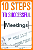 10 Steps to Successful Meetings 1562865471 Book Cover