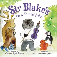 Sir Blake's New Purple Violin B0H8C4XNQ6 Book Cover