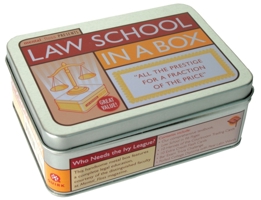 Law School in a Box: All the Prestige for a Fraction of the Price (Mental Floss Presents) 1594741476 Book Cover
