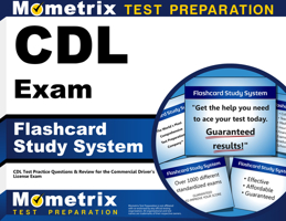 CDL Exam Flashcard Study System: CDL Test Practice Questions & Review for the Commercial Driver's License Exam 1609712900 Book Cover