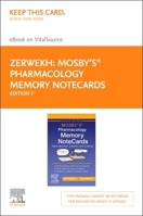Mosby's Pharmacology Memory Notecards - Elsevier eBook on Vitalsource (Retail Access Card): Mosby's Pharmacology Memory Notecards - Elsevier eBook on 0443112622 Book Cover