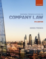 Mayson, French & Ryan on Company Law 0198870027 Book Cover