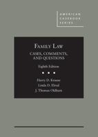 Family Law, Cases, Comments and Questions 0314211233 Book Cover