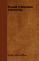Manual of Irrigation Engineering 1017970394 Book Cover