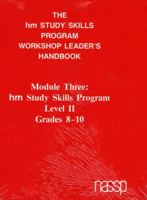 Workshop Leader's Handbook: Level II Grades 8-10: Hm Learning & Study Skills Program 081083832X Book Cover