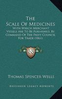 The Scale of Medicines 0469080752 Book Cover