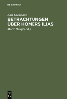 Betrachtungen Uber Homers Ilias 3742838598 Book Cover