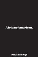 African-American. 1717145388 Book Cover