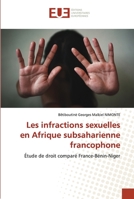 Les infractions sexuelles en Afrique subsaharienne francophone 6202548517 Book Cover