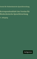 Korrespondenzblatt des Vereins für Niederdeutsche Sprachforschung: V. Jahrgang (German Edition) 3563884145 Book Cover
